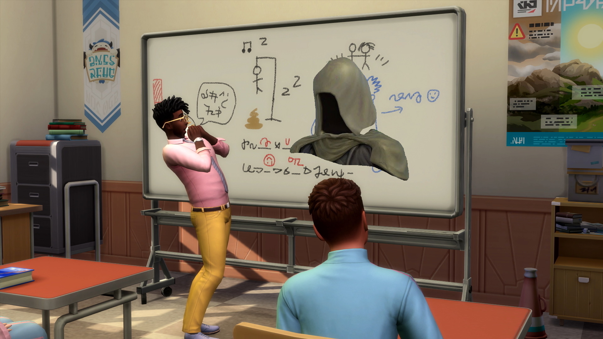 The Sims 4 High School Years quirk is making classes a bit grim