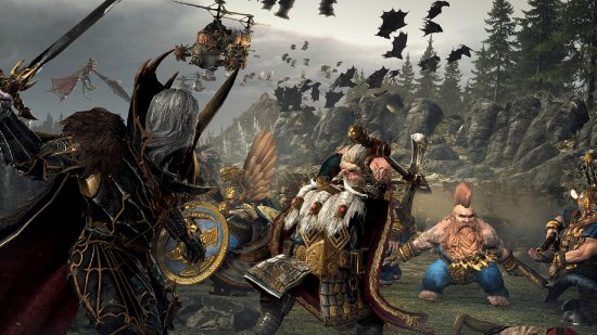 Faksi Total War Warhammer 3 Immortal Empires: Grombrindal menyerang ke dalam pertempuran dengan kapak ini