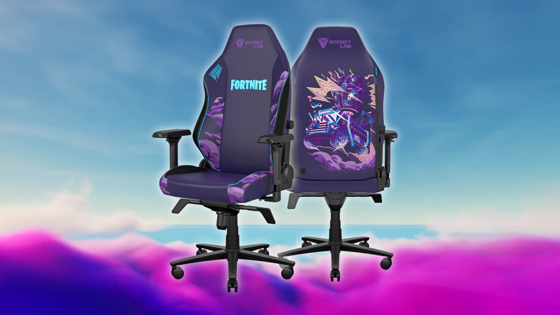 The Fortnite Battle Bus needs these Secretlab gaming chairs