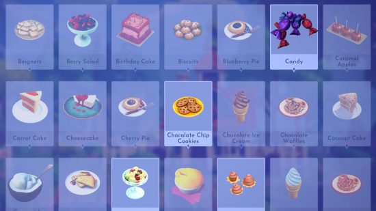 All Disney Dreamlight Valley recipes: meals menu