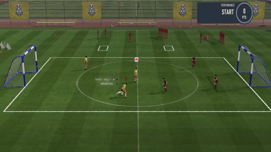FIFA 23 Pro Clubs: тренировка Volta в действии