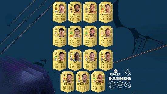 FIFA 23 ratings: the 15 best Premier League players in FIFA 23