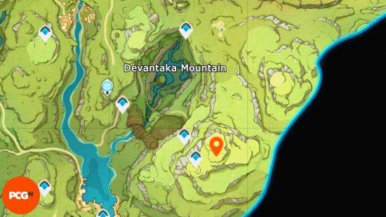 Genshin Impact Phantasmal Seeds: Mount Devantaka