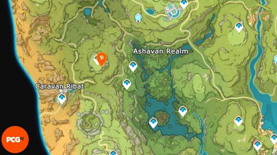 Genshin Impact Phantasmal Seeds locations: Ashavan Realm