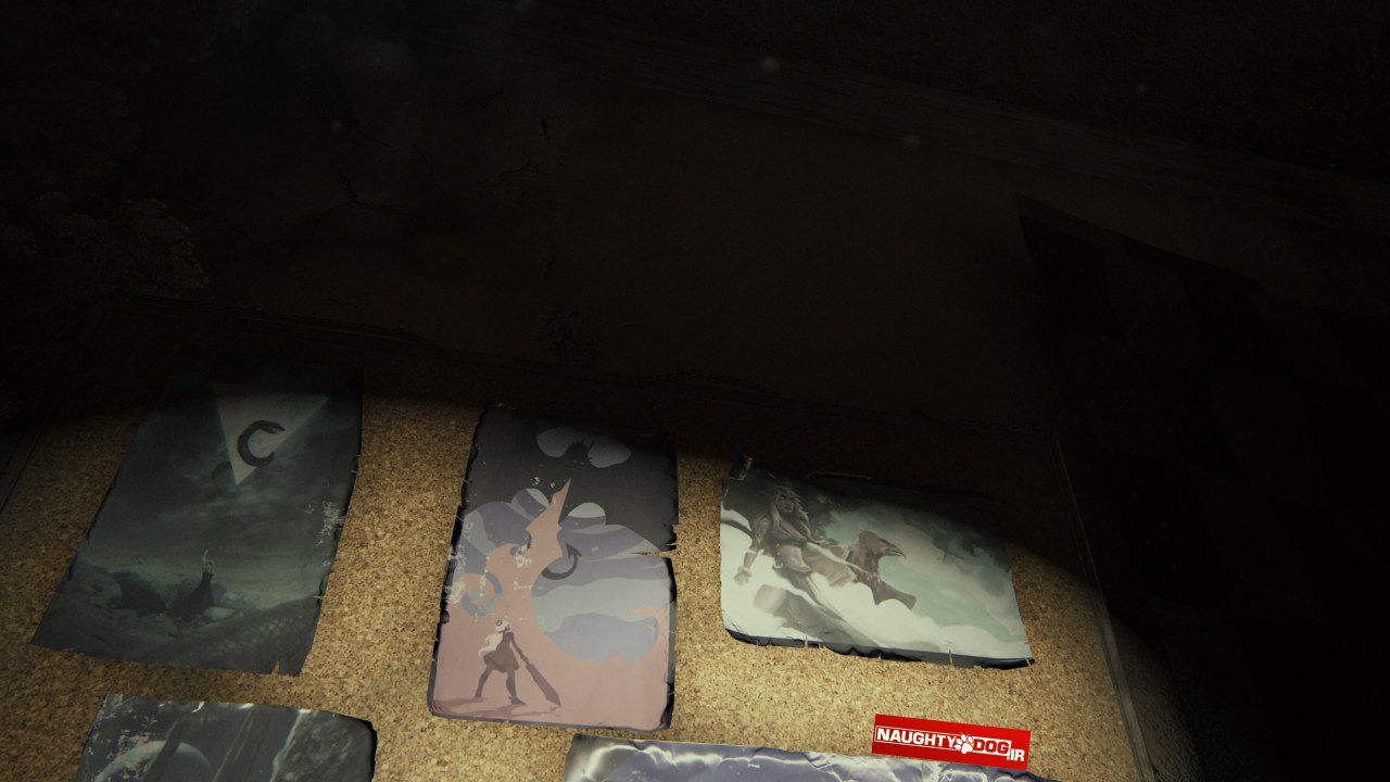 The Last of Us easter egg hints at Naughty Dog’s new fantasy game: an easter egg from The Last of Us shows potential concept art on a notice board