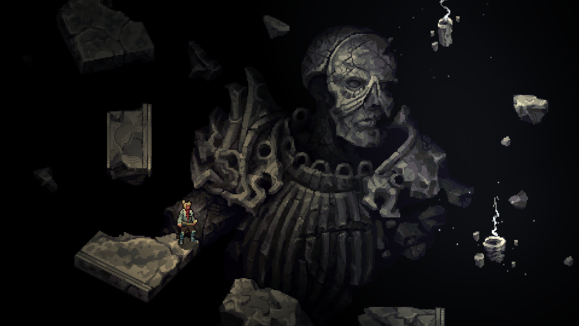 Soulslike RPG There Is No Light has impressively gory pixel art