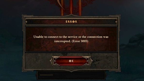 Diablo III Error 37
