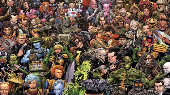 2000AD Characters