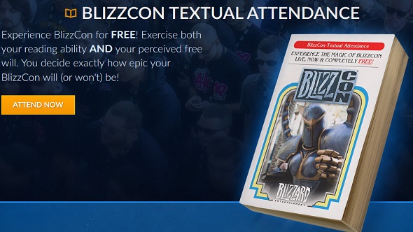 BlizzCon Text Adventure