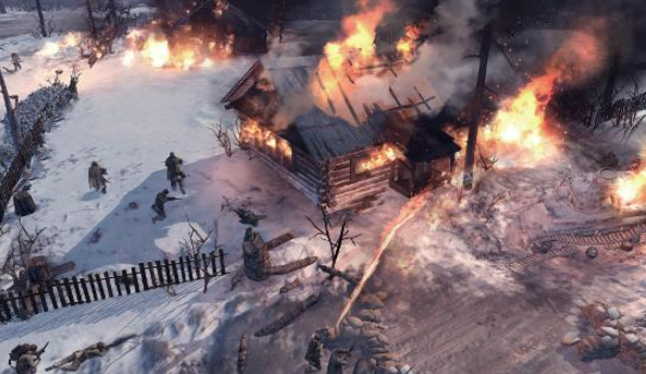 Company_of_Heroes_2_burning_house