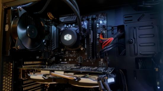 Cyberpower Intel Coffee Lake PC CPU and GPU