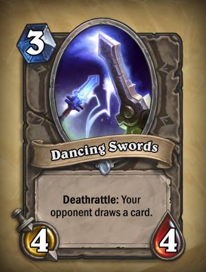 Dancing Swords Hearthstone Card