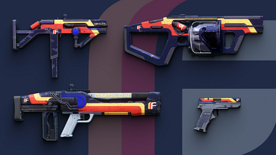 FWC faction weapons, November 2017