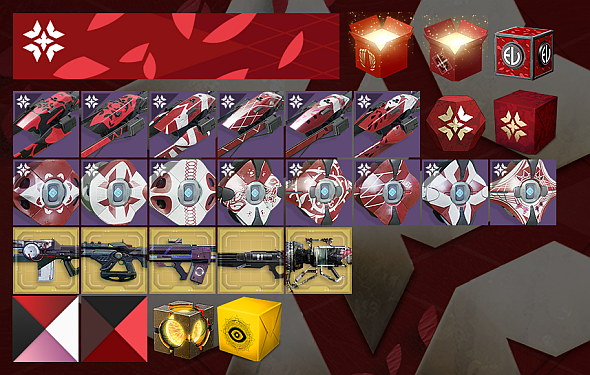 Some of the new Crimson days loot