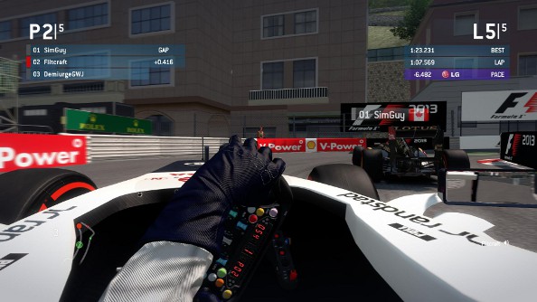 F1 2013 multiplayer screen