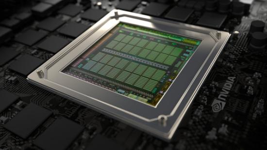 The die on an Nvidia Maxwell chipset.