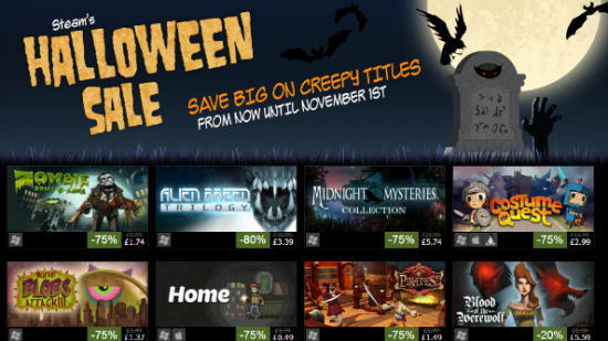 Steam Halloween sale