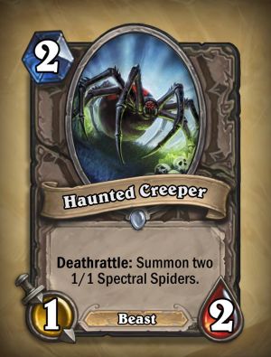 Haunted Creeper Hearthstone Card