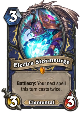 Hearthstone The Boomsday Project - Electra Stormsurge