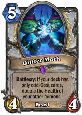Hearthstone The Witchwood Glitter Moth