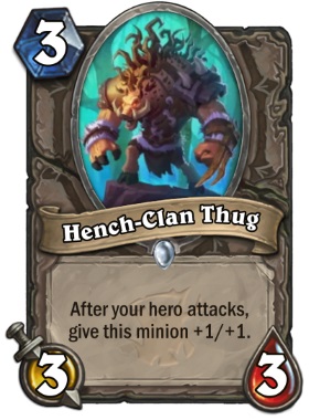 Hearthstone The Witchwood Hench-Clan Thug