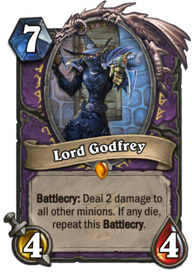 Hearthstone The Witchwood Lord Godrey