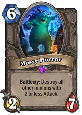 Hearthstone The Witchwood Mossy Horror