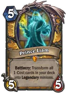Hearthstone The Witchwood Prince Liam