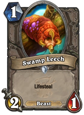 Hearthstone The Witchwood Swamp Leech