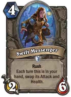 Hearthstone The Witchwood Swift Messenger