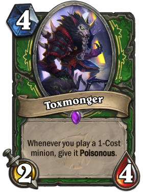 Hearthstone The Witchwood Toxmonger