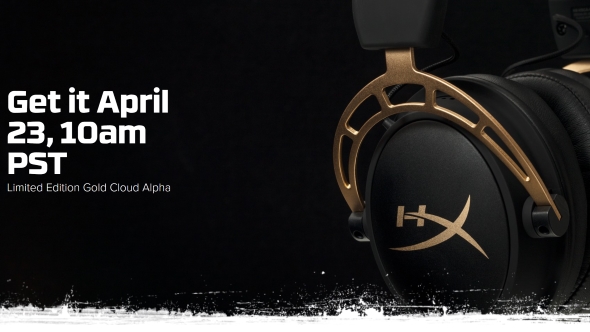 laden lanthaan salami The HyperX Cloud Alpha is getting a limited edition gold run because… why  not? | PCGamesN