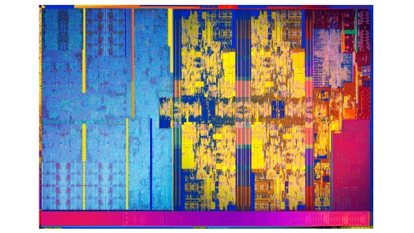 Intel 8th Gen Core U-series CPU die