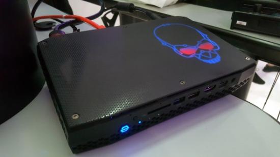 Intel Hades Canyon NUC in person