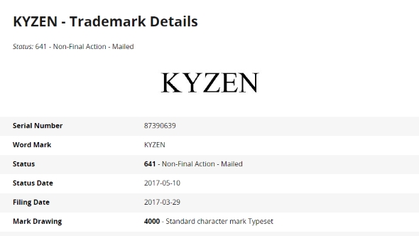 AMD Kyzen Trademark