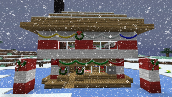 Minecraft_Christmas_House