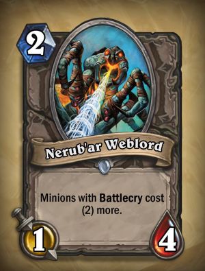 Nerub’ar Weblord Hearthstone Card