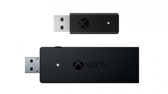 New Microsoft Xbox Wireless Adapter size