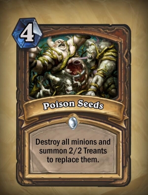 Poison Seeds Hearthstone Card