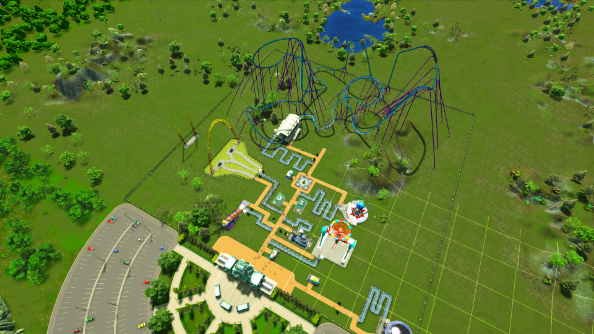 Rollercoaster Tycoon World draws lots of Cities: Skylines comparisons at PAX