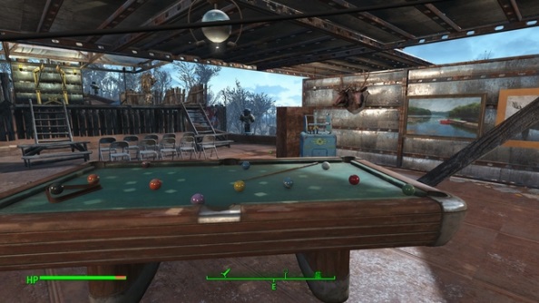 Best Fallout 4 settlements Red Rocket Garage bar