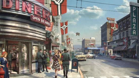 Wolfenstein II: The New Colossus Roswell street