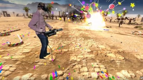 Serious Sam VR Mixed Reality
