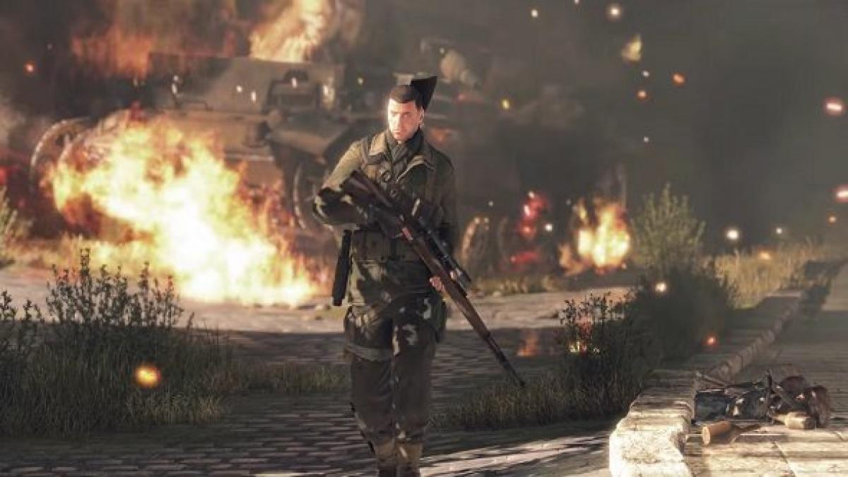 Sniper Elite 4 S Launch Trailer Orchestrates Some Expertly Timed Pandemonium Pcgamesn