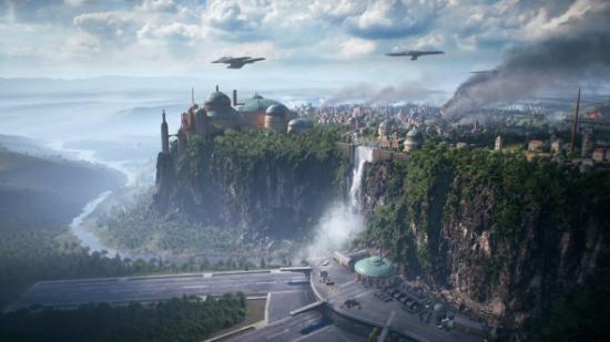 Star Wars Battlefront 2 Naboo Theed map