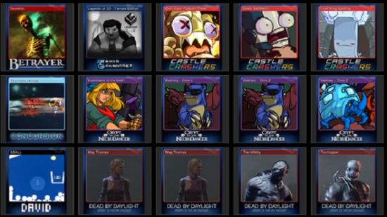 Steam Trading Cards, trading cards