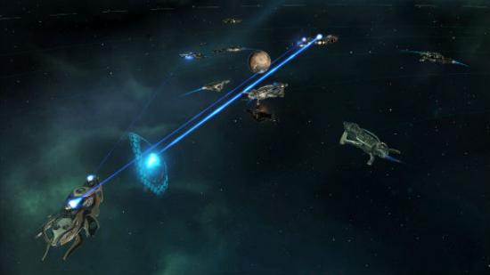 Stellaris combat fleet