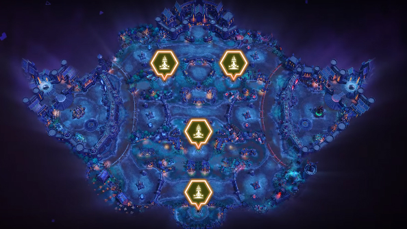 Heroes of the Storm Towers of Doom altars