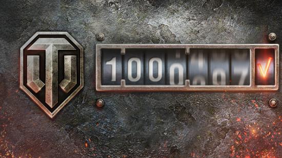 Over a million people played World of Tanks together on the Russian cluster