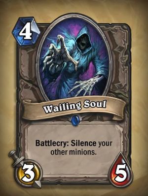 Wailing Soul Hearthstone Card